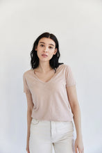 Load image into Gallery viewer, It Is Well L.A. Everyday V-Neck T-Shirt - Slate Gray