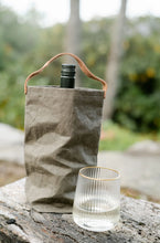 Load image into Gallery viewer, Uashmama Wine Bag Carrying Tote - Silver