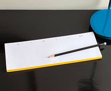 Load image into Gallery viewer, Wms&Co.Keyboard Planner Pads Blush Edged / Weekly Desk Planner