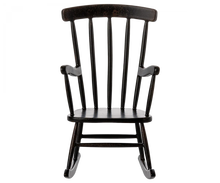 Load image into Gallery viewer, Maileg Rocking Chair, Mouse - Anthracite