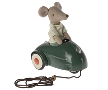 Load image into Gallery viewer, Maileg Car Mouse - Dark Green