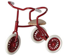 Load image into Gallery viewer, Maileg Abri a Tricycle Mouse - Red