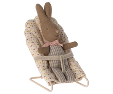 Load image into Gallery viewer, Maileg Rabbit, My - Rose/Blue Check