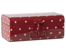 Load image into Gallery viewer, Maileg Storage Suitcase Small - Red with Dots