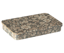 Load image into Gallery viewer, Maileg Metal Box with Sliding Lid - Blossom Blue