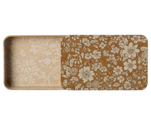 Load image into Gallery viewer, Maileg Metal Box with Sliding Lid - Blossom Ocher