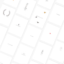 Load image into Gallery viewer, Souvenir Stationery - You'll Never Know How Much Thank You Letterpress - Greeting Card