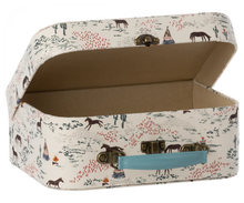 Load image into Gallery viewer, Maileg Suitcases with Fabric - 2pc set (new)