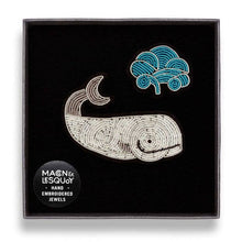 Load image into Gallery viewer, Macon & Lesquoy - Brooch - Moby Dick