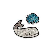 Load image into Gallery viewer, Macon & Lesquoy - Brooch - Moby Dick