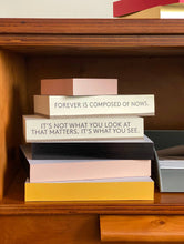 Load image into Gallery viewer, Wms&Co. Classic Edged Pads: Blush, 3 sizes: Small Square