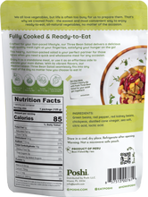 Load image into Gallery viewer, POSHI - Mediterranean Three Bean Salad 4.4oz