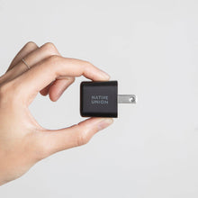 Load image into Gallery viewer, Native Union Paris - Fast GaN Charger PD 30W: US/CA Plug / Black