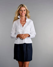 Load image into Gallery viewer, Claridge + King - The Crop in Crisp White: L