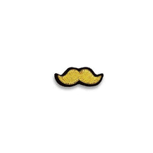 Load image into Gallery viewer, Macon & Lesquoy - Brooch - Golden Moustache