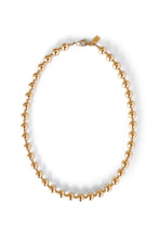 Load image into Gallery viewer, Abacus Row Moon Sun Necklace - Short