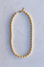 Load image into Gallery viewer, Abacus Row Moon Sun Necklace - Short