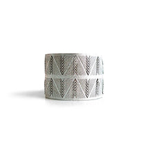 Load image into Gallery viewer, Oropopo Chevron Bracelet | Silver