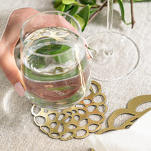 Load image into Gallery viewer, Uashmama Lacemat Coaster | Silver