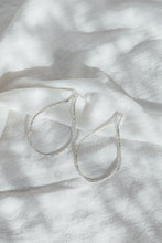 Load image into Gallery viewer, CÂPÂ Vase Hoop Earrings - Silver