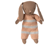 Load image into Gallery viewer, Maileg - Bunny Micro - Brown/Dusty Rose