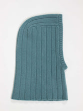 Load image into Gallery viewer, Oats & Rice Ribbed Balaclava | Blue