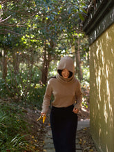 Load image into Gallery viewer, Oats & Rice Rolled Edge Balaclava | Taupe