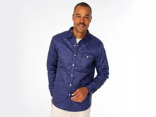 Load image into Gallery viewer, Criquet Quilted Shacket | Navy