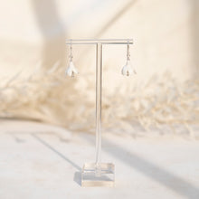 Load image into Gallery viewer, Purely Porcelain Floral Earrings | Snowdrops