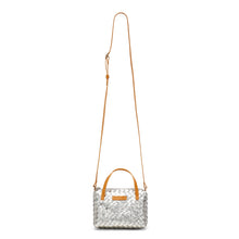 Load image into Gallery viewer, Uashmama Gemmina Crossbody Bag - Woven Silver
