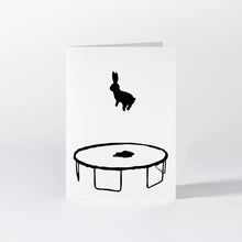 Load image into Gallery viewer, HAM Luxury Greeting Card - Bouncing Rabbit