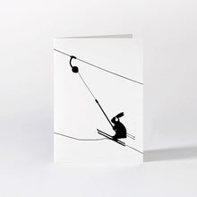 Load image into Gallery viewer, HAM Luxury Greeting Card - Button Lift Rabbit