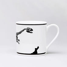 Load image into Gallery viewer, HAM Fine China Mug - Dinosaur Rabbit