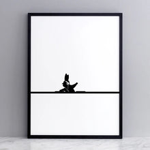 Load image into Gallery viewer, HAM Fine Art Hand-Pulled Screen Print - DJ Rabbit