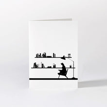 Load image into Gallery viewer, HAM Luxury Greeting Card - Reading Rabbit