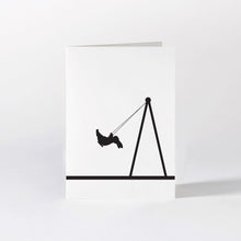 Load image into Gallery viewer, HAM Luxury Greeting Card - Swing Rabbit