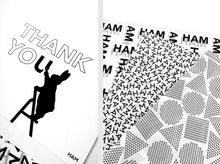 Load image into Gallery viewer, HAM Fine Art Hand-Pulled Screen Print - Superhero Rabbit