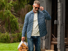 Load image into Gallery viewer, Criquet Quilted Shacket | Slate