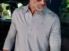 Load image into Gallery viewer, Criquet Brrr Long Sleeve Range Polo | Silverado