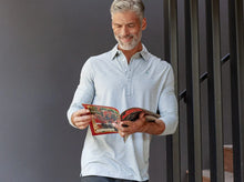 Load image into Gallery viewer, Criquet Brrr Long Sleeve Range Polo | Silverado