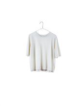 Load image into Gallery viewer, It Is Well L.A Lightweight Short Sleeve Sweater - Salt