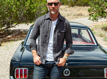 Load image into Gallery viewer, Criquet Corduroy Pearl Snap | Charcoal