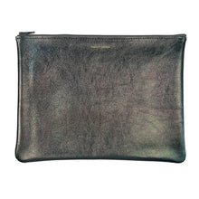 Load image into Gallery viewer, Tracey Tanner - Foil Zip Large| Matte Foil Gunmetal