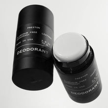 Load image into Gallery viewer, Preston Grooming Deodorant - Leather | 2.6 oz.