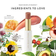 Load image into Gallery viewer, LÜK BEAUTIFOOD - Lip Nourish | Peach Melon