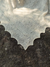 Load image into Gallery viewer, Oats & Rice Cashmere Luna Scallop Edge Shawl | Cream