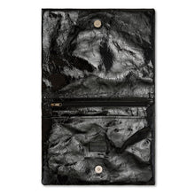 Load image into Gallery viewer, Uashmama Maru Clutch - Medium | Glossy Black