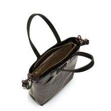 Load image into Gallery viewer, Uashmama Nina Crossbody Bag - Glossy Black