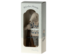 Load image into Gallery viewer, Maileg - Winter Mouse with Ski Set - Dad