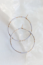 Load image into Gallery viewer, Abacus Row Chaldene Hoops - Mist